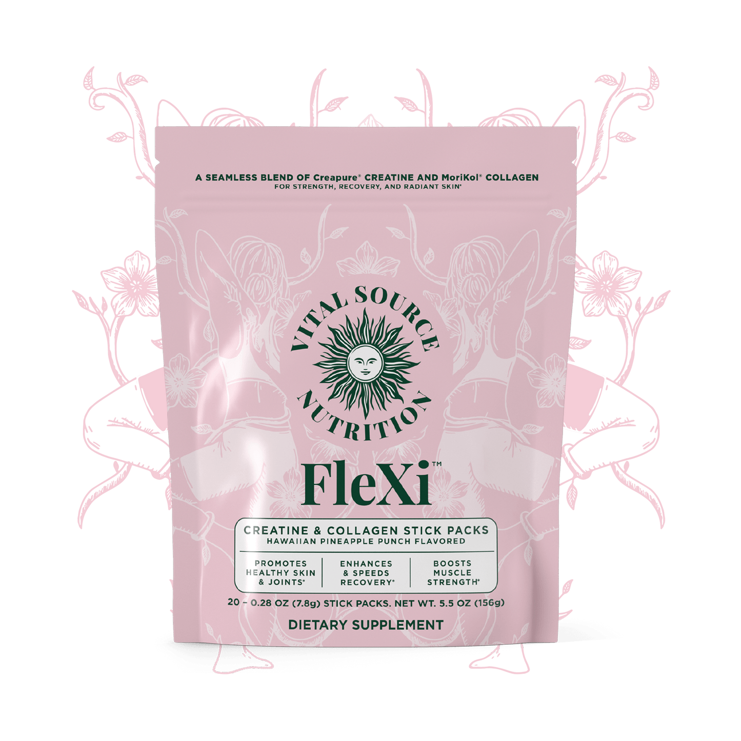 🎁 FleXi™ Creatine & Collagen Stick Packs (100% off)