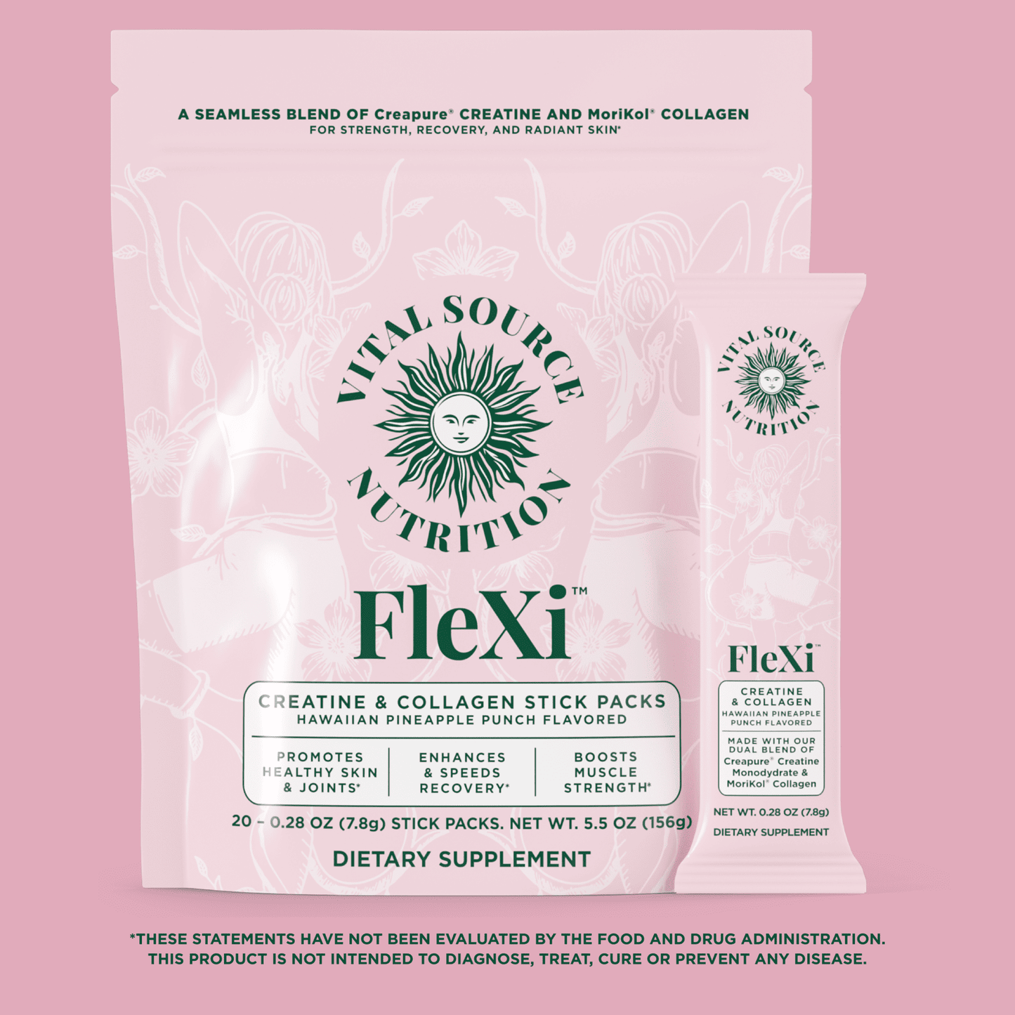 FleXi™ Creatine & Collagen Stick Packs
