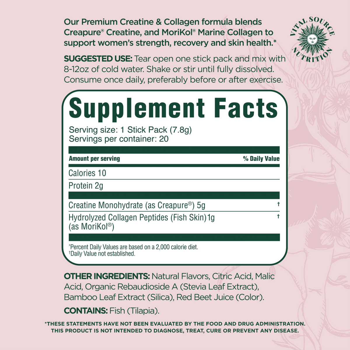 FleXi™ Creatine & Collagen Stick Packs