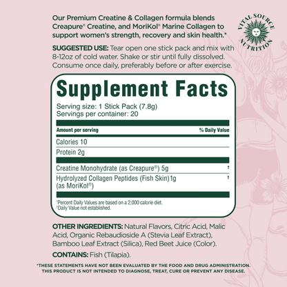 FleXi™ Creatine & Collagen Stick Packs