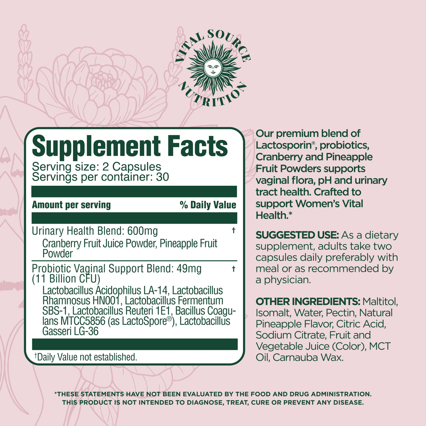 ViXi™ Premium Feminine Balance Capsules