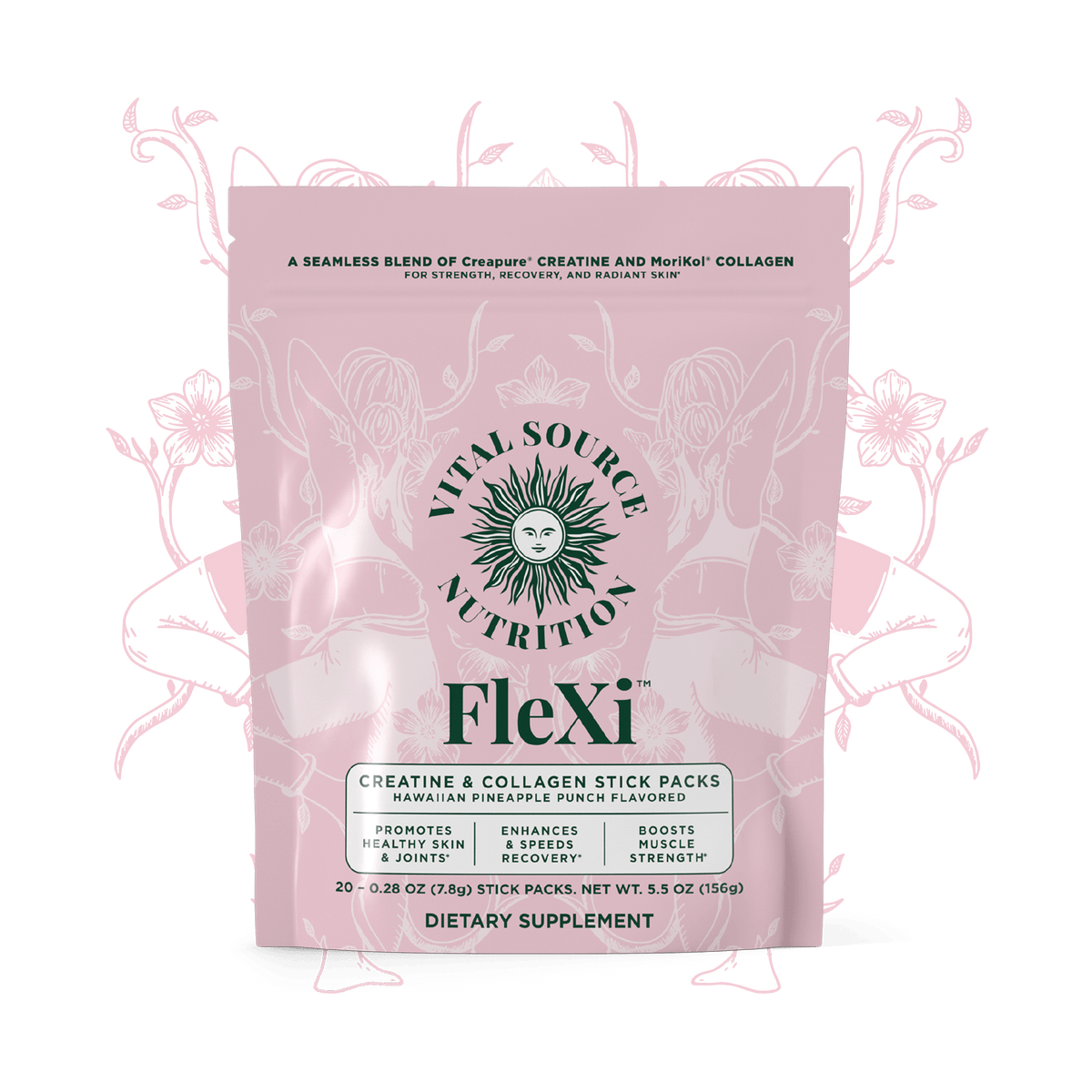 FleXi™ Creatine & Collagen Stick Packs